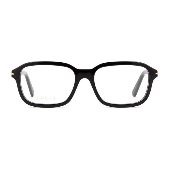 NWT GUCCI EYEGLASSES MEN BLACK EYEWEAR GUCCI - Picture 2 of 3